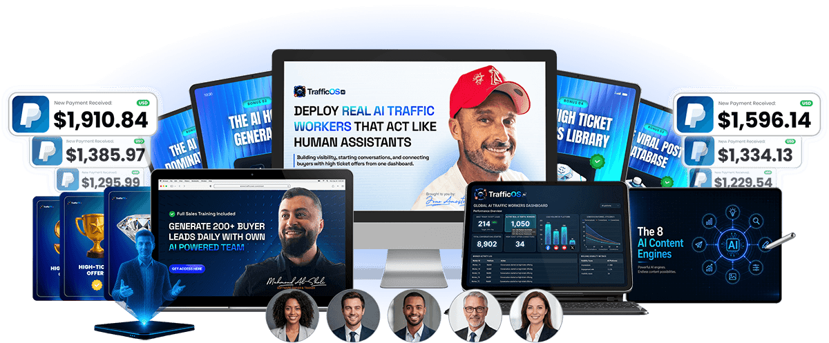 TrafficOS AI front-end offer